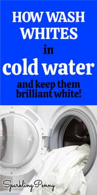 How To Wash White Clothes In Cold Water